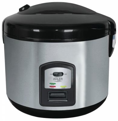 Adler AD 6406 Rice cooker | Adler | AD 6406 | Black, Stainless steel | 1000 W