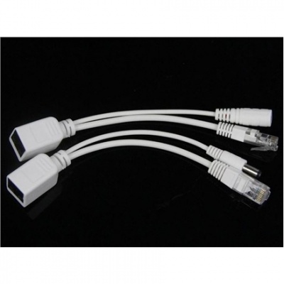 Cablexpert | PP12-POE-0.15M-W | 0.15 m | White | UTP passive PoE adapter kit