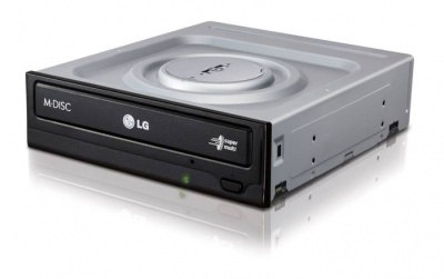 H.L Data Storage | DVD-Writer HH Retail type | GH24NSD6 | Internal | Interface SATA | DVD±R/RW | CD read speed 48 x | CD write speed 48 x | Black | Desktop