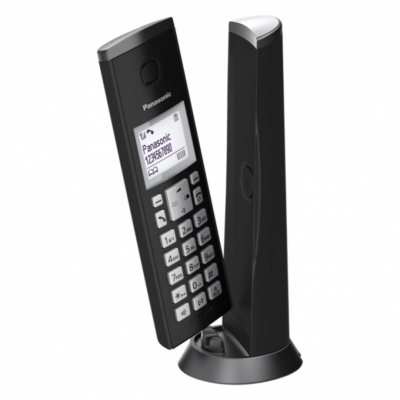 Panasonic | Cordless | KX-TGK210FXB | Built-in display | Caller ID | Black | Conference call | Speakerphone | Wireless connection