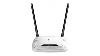 Router | TL-WR841N | 802.11n | 300 Mbit/s | 10/100 Mbit/s | Ethernet LAN (RJ-45) ports 4 | Mesh Support No | MU-MiMO No | No mobile broadband | Antenna type 2xExterna | No