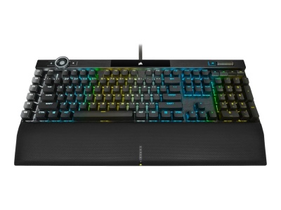 Corsair | Mechanical Gaming Keyboard | K100 RGB Optical | Wired | Mechanical Gaming Keyboard | US | Black/Red