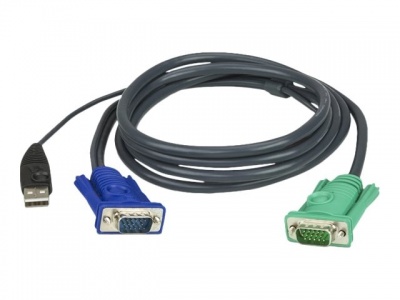 Aten | 1.8M USB KVM Cable with 3 in 1 SPHD | 2L-5202U