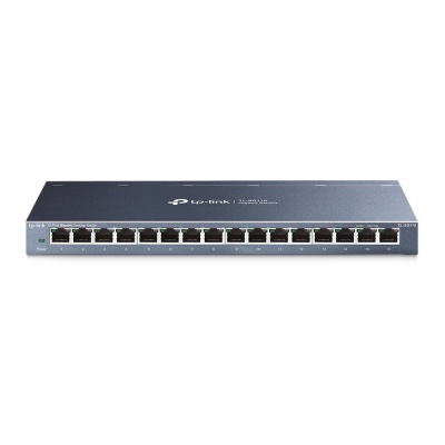 TP-LINK | 16-Port Gigabit Switch | TL-SG116 | Unmanaged | Desktop | 1 Gbps (RJ-45) ports quantity | 10 Gbps (RJ-45) ports quantity | SFP ports quantity | SFP+ ports quantity | Combo ports quantity | PoE ports quantity | PoE+ ports quantity | Power supply 