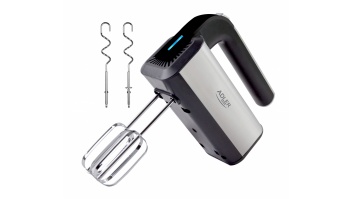 Adler | AD 4225 | Hand mixer | Hand Mixer | 300 W | Number of speeds 5 | Turbo mode | Stainless steel