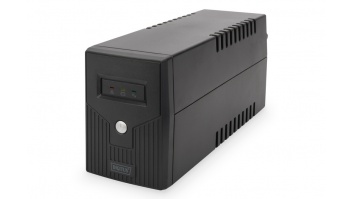 Digitus | Line-Interactive UPS | Line-Interactive UPS DN-170063, 600VA, 360W, 1x 12V/7Ah battery, 2x CEE 7/7 outlet, 2x RJ-11, 1x USB 2.0 type B, LED, Simulated Sine Wave, 298x101x142mm, 4.35kg | 600 VA | 360 W | V