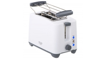 Adler | Toaster | AD 3216 | Power 750 W | Number of slots 2 | Housing material Plastic | White