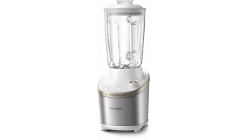 Philips | Atlantic High Speed Blender | HR3760/01 7000 Series | Tabletop | 1500 W | Jar material Glass | Jar capacity 2 L | Ice crushing | Metal/White