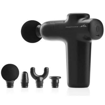 ETA | Mini Massage Gun | ETA166090000 | Number of massage zones N/A | Number of power levels 5 | Black