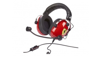 Thrustmaster | Gaming Headset | DTS T Racing Scuderia Ferrari Edition | Wired | Over-Ear | Red/Black