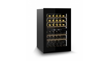 Caso | Wine Cooler | WineDeluxe WD 41 | Energy efficiency class F | Built-in | Bottles capacity 41 | Cooling type | Black