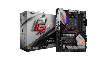 ASRock | B550 PG Velocita | Processor family AMD | Processor socket AM4 | DDR4 DIMM | Memory slots 4 | Supported hard disk drive interfaces SATA3, M.2 | Number of SATA connectors 6 | Chipset AMD B550 | ATX