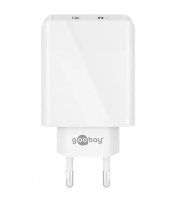 Goobay | 61674 | Dual USB-C PD Fast Charger (30 W)