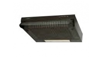 CATA | Hood | F-2060 BK /L | Conventional | Energy efficiency class C | Width 60 cm | 311 m³/h | Mechanical | LED | Black