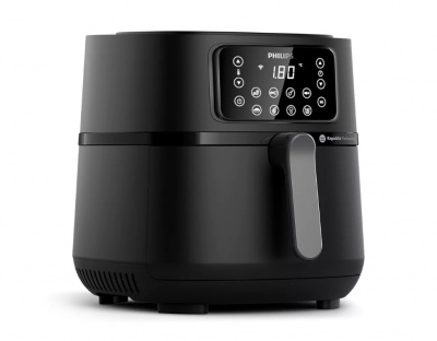 Philips HD9285/90 Airfryer XXL, 2000 W, Pan volume 7.2 L, Black and dark silver | Philips