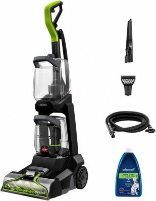 Bissell | PowerWash Pet, Upright Carpet and Upholstery Cleaner | 3878N | Corded operating | Handstick | Washing function | 600 W | Black/Lime | Warranty 24 month(s)