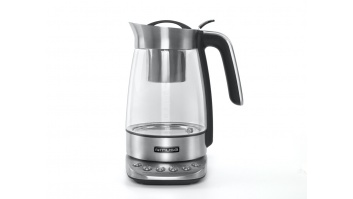 Muse MS-320T | Tea Kettle | 2200 W | 1.2 L | Stainless steel | 360° rotational base | Stainless steel/Black