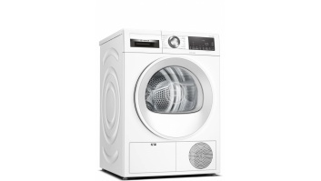 Bosch | Dryer Machine | WQG242AMSN Series 6 | Energy efficiency class A++ | Front loading | 9 kg | Sensitive dry | LED | Depth 61.3 cm | Steam function | White