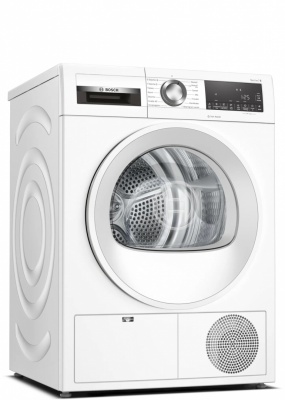 Bosch | Dryer Machine | WQG242AMSN Series 6 | Energy efficiency class A++ | Front loading | 9 kg | Sensitive dry | LED | Depth 61.3 cm | Steam function | White