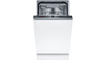 Dishwasher | SPV2HMX42E | Built-in | Width 45 cm | Number of place settings 10 | Number of programs 5 | Energy efficiency class E | Display | White