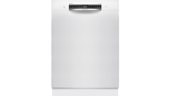 Bosch | Dishwasher | SMU4HAW01S | Built-in | Width 60 cm | Number of place settings 13 | Number of programs 6 | Energy efficiency class D | Display | AquaStop function | White