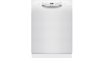 Bosch | Dishwasher | SMU2ITW00S | Built-in | Width 60 cm | Number of place settings 12 | Number of programs 6 | Energy efficiency class E | Display | AquaStop function | White