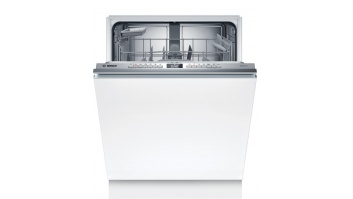 Bosch | Dishwasher | SMV4HAX19E | Built-in | Width 60 cm | Number of place settings 13 | Number of programs 6 | Energy efficiency class D | Display | AquaStop function | White