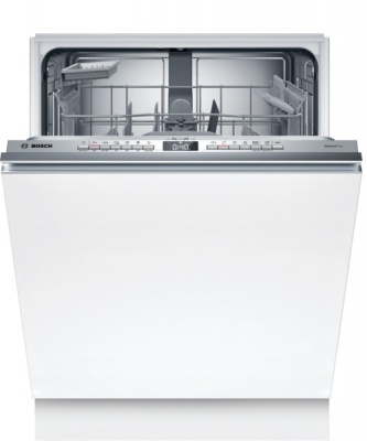 Bosch | Dishwasher | SMV4HAX19E | Built-in | Width 60 cm | Number of place settings 13 | Number of programs 6 | Energy efficiency class D | Display | AquaStop function | White