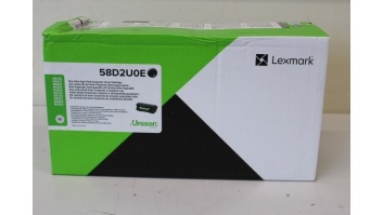 SALE OUT. Lexmark 58D2U0E Black Ultra High Yield Corporate Toner Cartridge, DAMAGED PACKAKING | 58D2U0E | Toner cartridge | Black | DAMAGED PACKAKING