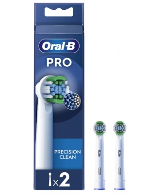 Oral-B | Precision Clean Brush Set | EB20RX-2 | Heads | For adults | Number of brush heads included 2 | White