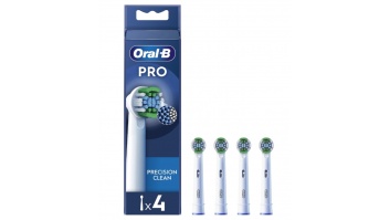 Oral-B | Precision Clean Brush Set | EB20RX-4 | Heads | For adults | Number of brush heads included 4 | White