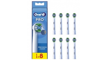 Oral-B | Precision Clean Brush Set | EB20RX-8 | Heads | For adults | Number of brush heads included 8 | White