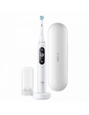 Oral-B | Electric toothbrush | iO Series 7N | Rechargeable | For adults | Number of brush heads included 1 | Number of teeth brushing modes 5 | White Alabaster