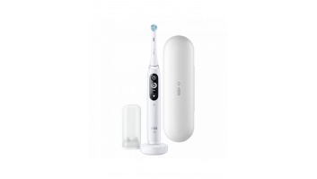 Oral-B | Electric toothbrush | iO Series 7N | Rechargeable | For adults | Number of brush heads included 1 | Number of teeth brushing modes 5 | White Alabaster