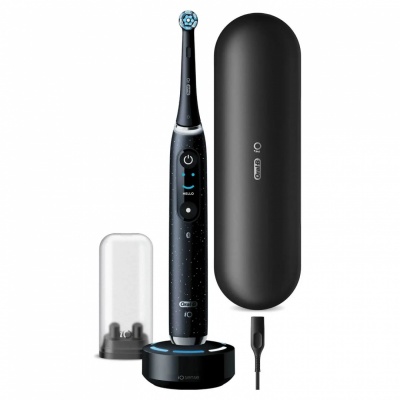 Oral-B | Electric Toothbrush | iO10 Series | Rechargeable | For adults | Number of brush heads included 1 | Number of teeth brushing modes 7 | Cosmic Black