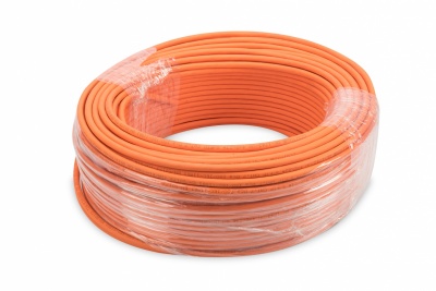 Digitus CAT 7 S-FTP installation cable, 1200 MHz Dca (EN 50575), AWG 23/1, 100 m ring, DX, Orange | Digitus