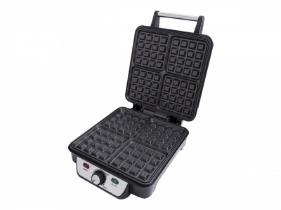 Camry | Waffle maker | CR 3025 | 1150 W | Number of pastry 4 | Belgium | Black/Stainless steel