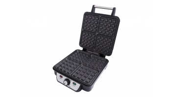 Camry | Waffle maker | CR 3025 | 1150 W | Number of pastry 4 | Belgium | Black/Stainless steel