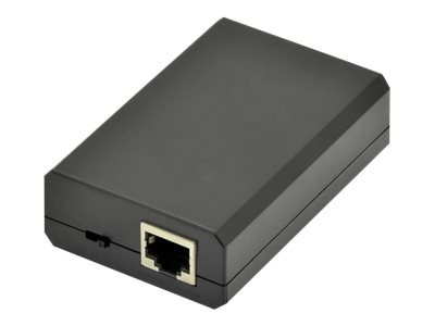 DIGITUS Gigabit Ethernet PoE+ Splitter, 802.3at, 24 W | Digitus | Black | PoE splitter