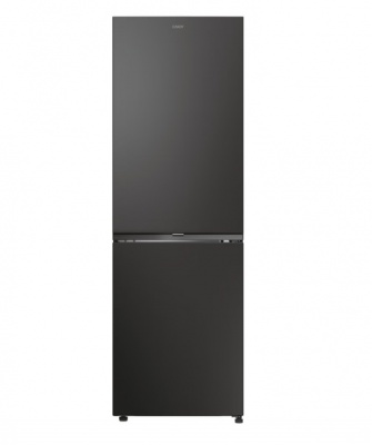 Candy CNCQ2T618EB Refrigerator, E, Free standing, Combi, Height 1850 cm, Fridge net 235 L, Freezer net 120 L, Black | Candy