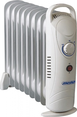 Mesko MS 7805 Oil Filled Radiator 1000 W White