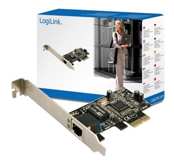 Logilink | Gigabit PCI Express network card | PCI-E