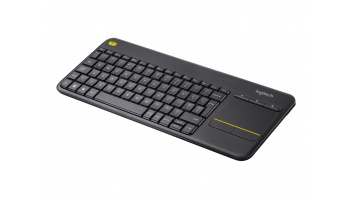 Logitech | K400 Plus | Keyboard with Trackpad | Wireless | NL | Black | USB port | 380 g