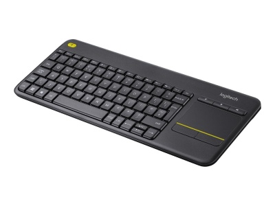 Logitech | K400 Plus | Keyboard with Trackpad | Wireless | NL | Black | USB port | 380 g