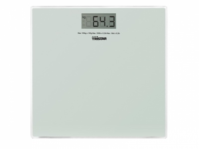 Tristar | Bathroom scale | WG-2419 | Maximum weight (capacity) 150 kg | Accuracy 100 g | White