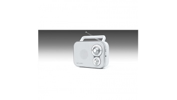 Muse | Portable Radio | M-051RW | AUX in | White