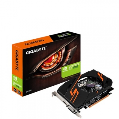 Gigabyte | NVIDIA | 2 GB | GeForce GT 1030 | GDDR5 | Cooling type Active | DVI-D ports quantity 1 | HDMI ports quantity 1 | PCI Express 3.0 | Memory clock speed 6008 MHz | Processor frequency 1265 MHz