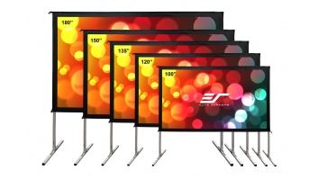 Elite Screens | Yard Master 2 Mobile Outdoor screen WV-Dual | OMS100H2-DUAL | Diagonal 100 " | 16:9 | Viewable screen width (W) 222 cm