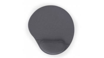 Gembird | MP-GEL-GR Gel mouse pad with wrist support, grey Comfortable | Gel mouse pad | Grey