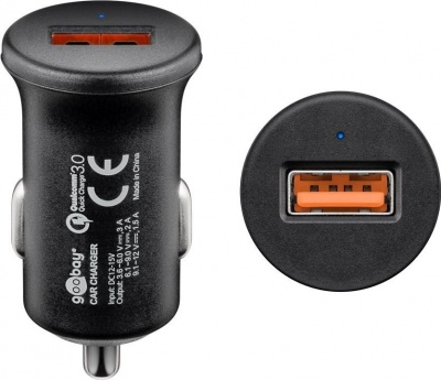 Goobay | Quick Charge QC3.0 USB car fast charger | USB 2.0 Female (Type A)